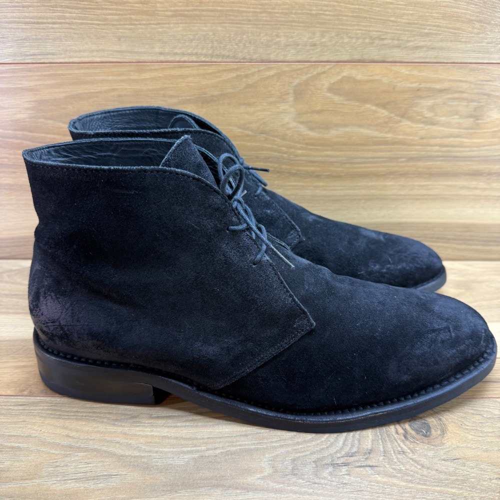 Thursday Boots Scout Chukka Black Suede Mens 14 Desert Heritage Business Casual